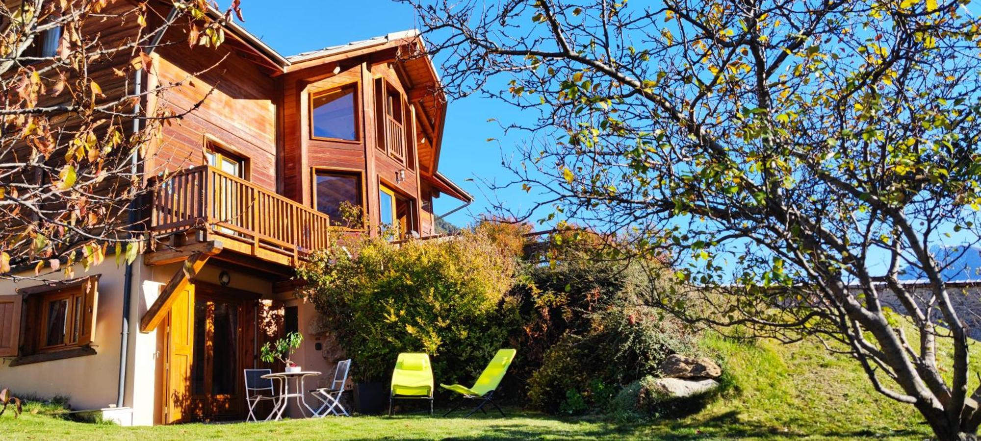 Chalet Bon Accueil Briançon Exterior foto